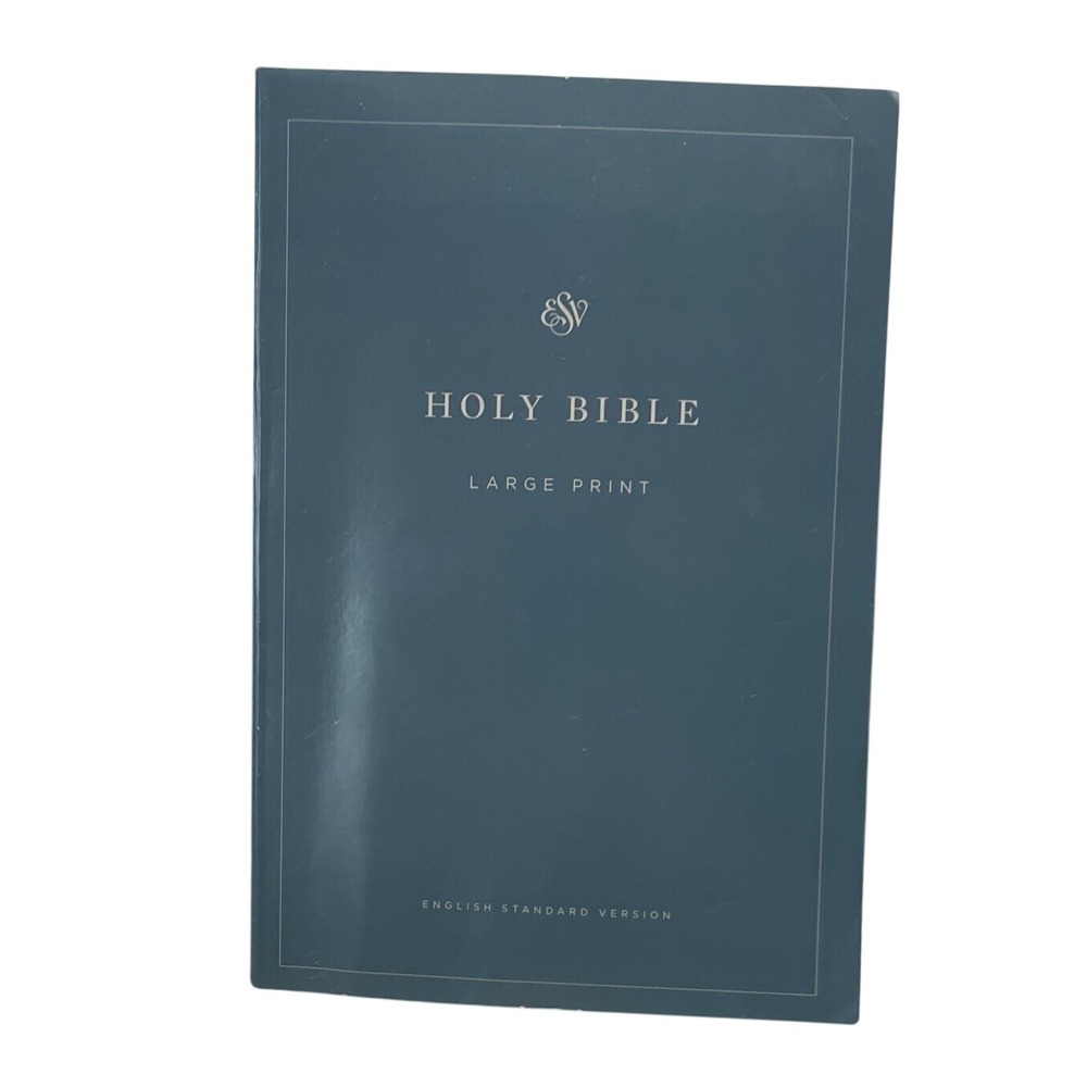 ESV Holy Bible English Standard Version Large Print Christian Religious‎ Book